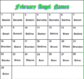 February Calender